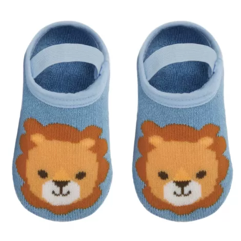 Meia Sapatilha Buba Antiderrapante Leao 1-3 anos