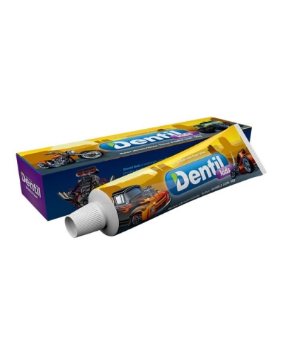 Creme Dental Dentil Kids Gel 50G Hotcars Bubble Gum