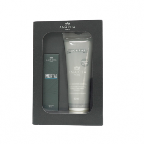 Kit Perfume 15Ml + Hidrat Imortal Amakha Paris
