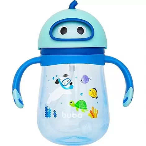 Buba Copo Com Dispositivo Canudo 250mL Mergulhador