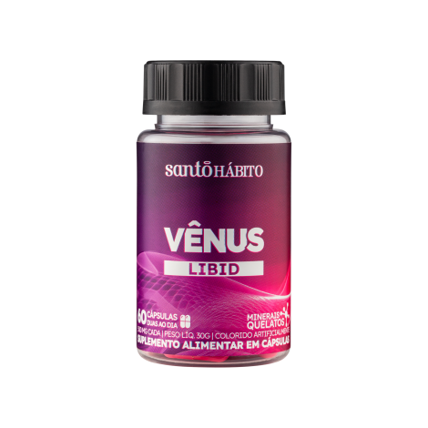 Suplemento Venus Libid C60 Caps Santo Habito