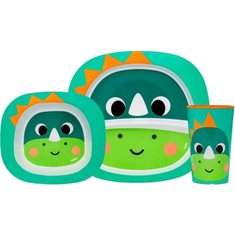Buba Kit Refeicao infantil Zoo Dino