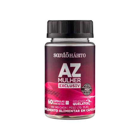Suplemento Az Mulher Exclusiv C60 Caps Santo Habito