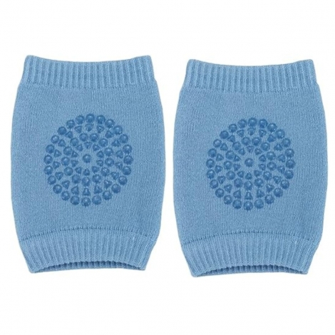 Joelheira Antiderrapante Azul Buba