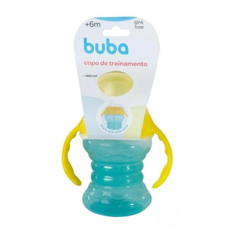 Copo Buba De Treinamento com alça 160mL Azul