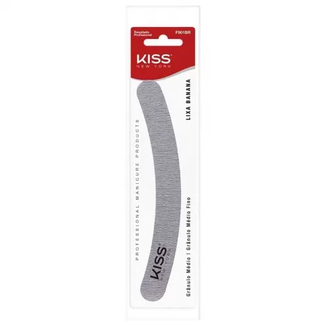 Lixa para unhas Banana - Kiss Ny 01 unidade