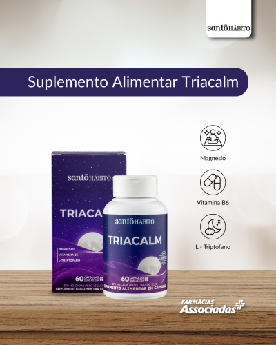 Triacalm com 60 Capsulas Santo Habito