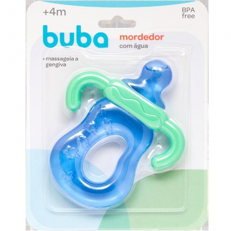 Buba Mordedor Com Agua Mamadeira Azul