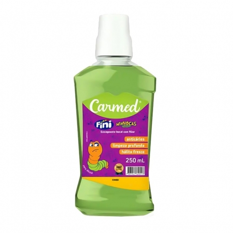 Carmed Enxaguante Bucal 250Ml Fini Minhocas