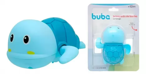Buba Brinquedo De Banho Tartaruga rosa ou azul
