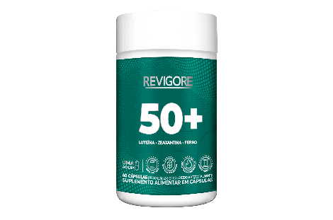 Suplemento alimentar 50+ Revigore 60 Cápsulas