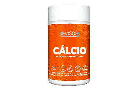 Suplemento alimentar Cálcio Revigore 30 Cápsulas