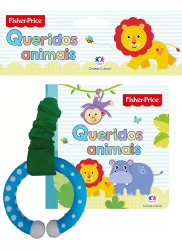 Livro com Mordedor Queridos Animais