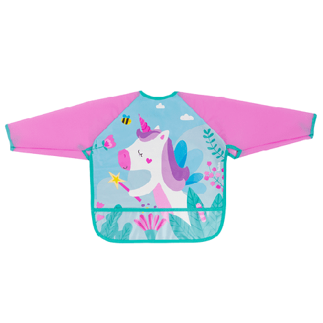 Buba Babador Avental Com Mangas Unicornio