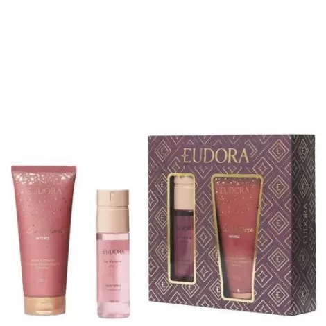 Eudora Kit La Victorie Intense Body Spray 100Ml+Hidrat Corporal 200G