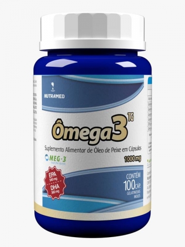Ômega 3 Nutramed 1000 mg 100 Cápsulas Softgel