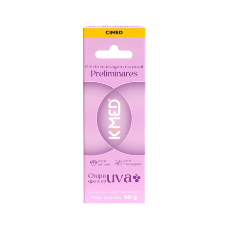 K-Med Preliminares Gel de massagem corporal 50G Chupa Que E De Uva