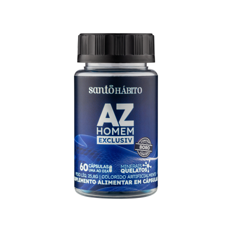Suplemento Az Homem Exclusiv C60 Caps Santo Habito