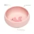 Bowl Em Silicone Com Ventosa Cloudy Esquilo Buba rosa