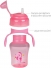 BUBA COPO DE TREINAMENTO INFANTIL FUNDO DO MAR CAVALO MARINHO ROSA 240 ML