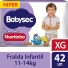 Fralda Babysec Shortinho Hiper Xg 42Un