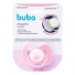 Chupeta Buba Comfort Tam 1 0a6 meses Noturna Nuvem Rosa