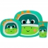 Buba Kit Refeicao infantil Zoo Dino