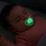 Chupeta Buba Comfort Tam 1 0a6 meses Noturna Nuvem Rosa