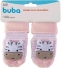 Meias Buba Chocalho Zebra ROSA 6-12 meses