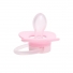 Chupeta Buba Comfort Tam 1 0a6 meses Noturna Nuvem Rosa
