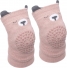 Joelheira Antiderrapante Buba Urso Rosa