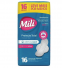 Absorvente Mili Conforto Total suave,  com abas 16 unidades