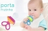 BUBA PORTA-FRUTINHAS COM SUGADOR EM SILICONE - SORTIDO