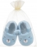 Buba Pantufa Urso Azul - 12 A 18 Meses