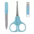 Buba Kit Manicure com tesoura, lixa e cortador de unha azul ou rosa unidade