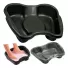 BACIA SPA PARA PEDICURE PRETO SANTA CLARA 1 UNIDADE