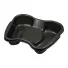 BACIA SPA PARA PEDICURE PRETO SANTA CLARA 1 UNIDADE