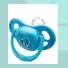 Chupeta Kuka Smart Redondo tamanho 1 0-6 meses Azul