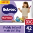 Fralda Babysec Shortinho Hiper Xxg 42Un
